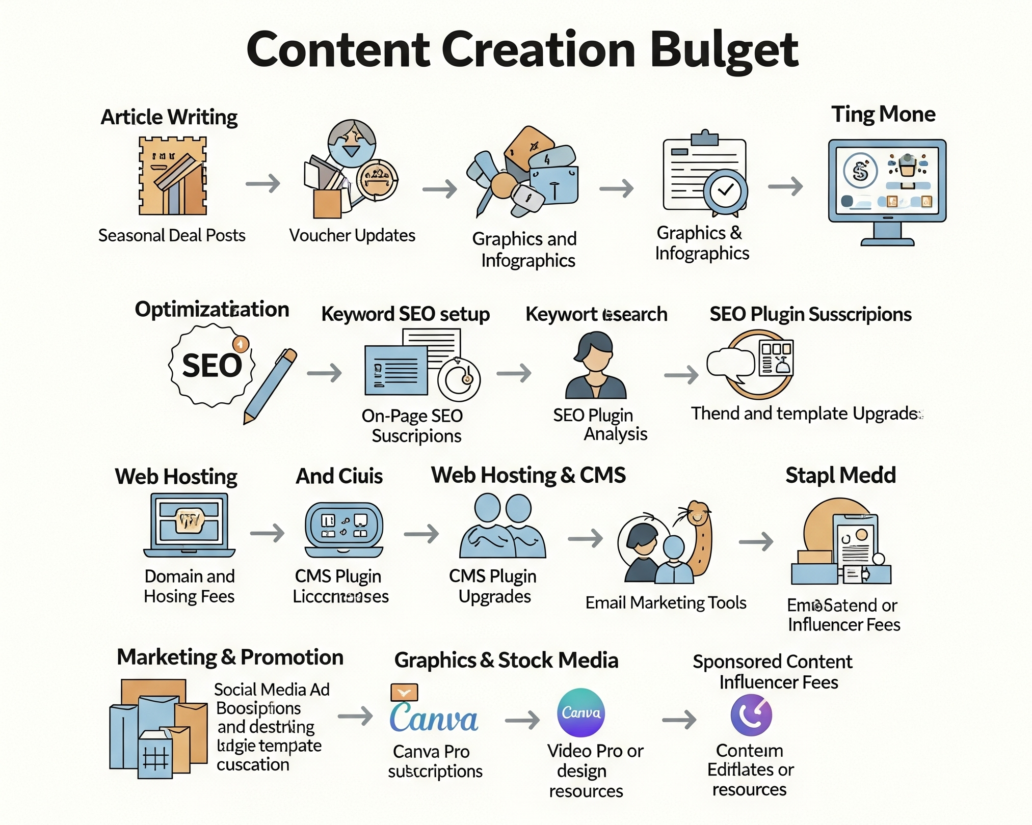 Blog Budget Categories for Couponnvoucher