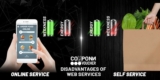 Disadvantages of Web Services